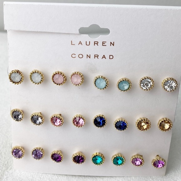 LC Lauren Conrad Jewelry - LAUREN CONRAD NWT Earrings 12 gorgeous pair!
